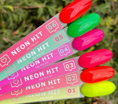Гель лак NIK nails Neon Hit 04 8 мл