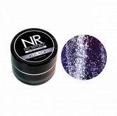 Гель краска NR - мерцающая №4, Lilac (7 гр)